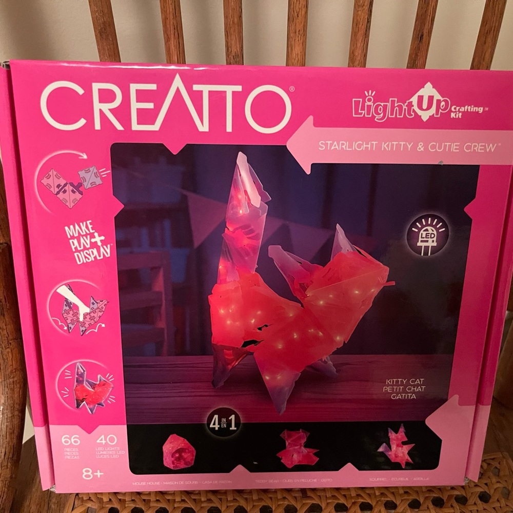 Creating Kitty Kat Light up crafting kit